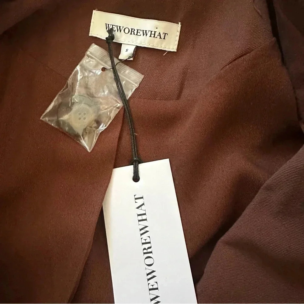 WEWOREWHAT Relaxed Blazer Size Small NWT - Picture 8 of 9
